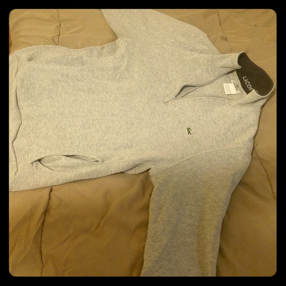 Lacoste Quarter-zip sweater